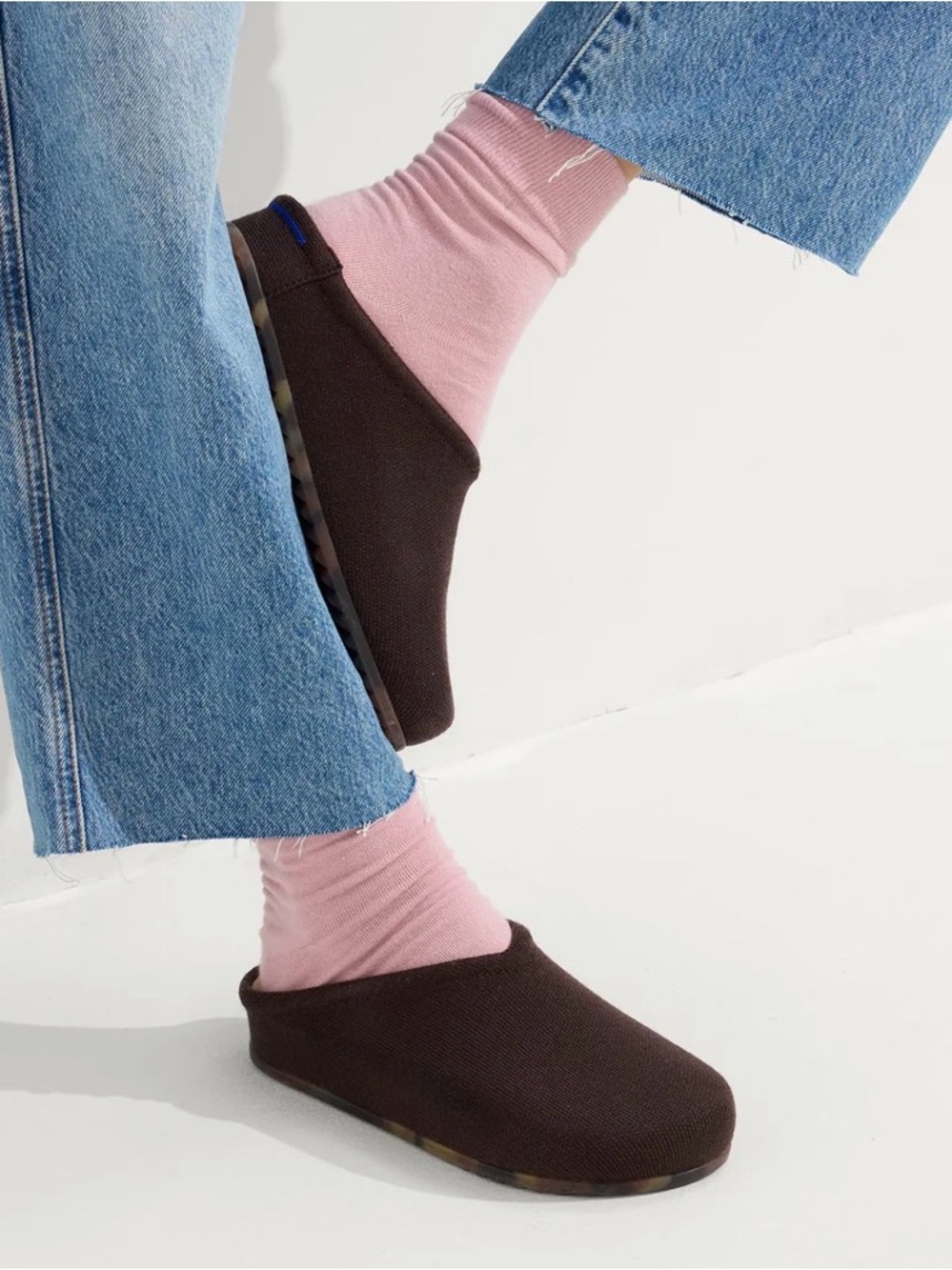 Rothy’s Casual Clog in Chestnut